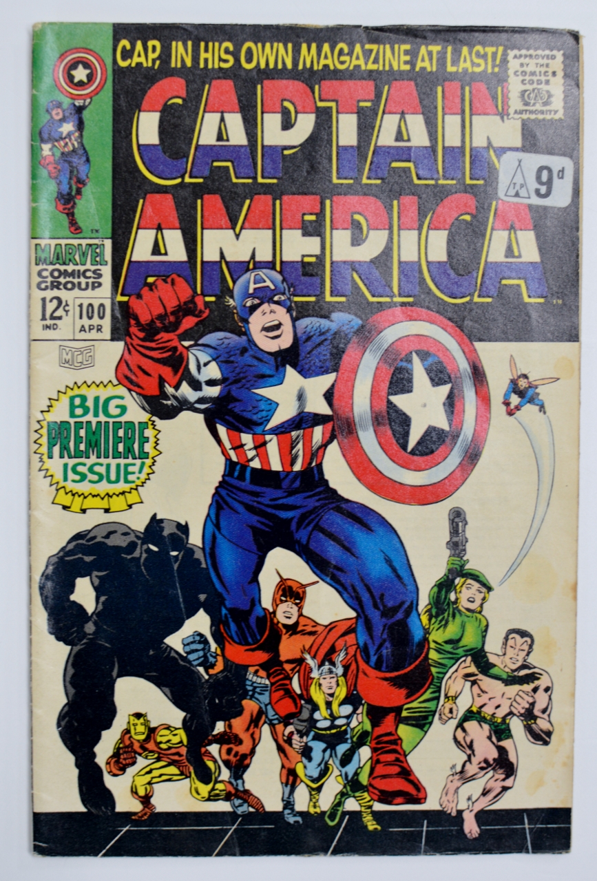 A COLLECTION OF 63 VINTAGE SILVER AGE COMIC BOOKS INCLUDING IRON MAN, CAPTAIN AMERICA ETC - Image 65 of 145