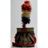 AN INTERESTING 19TH CENTURY NAPOLEONIC MILITARY OFFICERS HAT