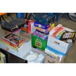 LARGE QUANTITY VARIOUS BOARD GAMES OVER VARIOUS BOXES