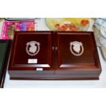 WOODEN COIN DISPLAY BOX