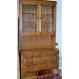 ERCOL STYLE DOUBLE DOOR UNIT