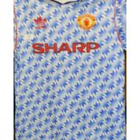 RETRO 1980S MANCHESTER UNITED FOOTBALL CLUB TOP