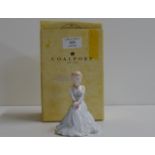 COALPORT FIGURINE "JANICE" IN BOX