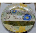 GRAY'S POTTERY DISH & GRAY'S POTTERY PLATE