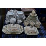 QUANTITY COPELAND SPODE DINNER WARE