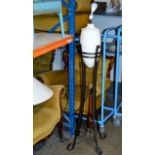 MODERN WROUGHT IRON FLOOR LAMP WITH SHADE