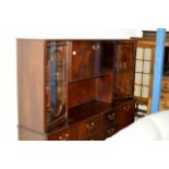 REPRODUCTION MAHOGANY LOUNGE UNIT