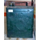 VINTAGE SHELL OIL/FUEL CAN