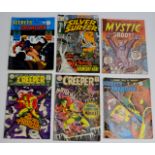 A COLLECTION OF 56 VARIOUS VINTAGE & RARE COMIC BOOKS INCLUDING FANTASTIC TALES, THE FLASH,