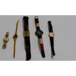 5 VARIOUS WATCHES
