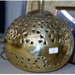 DECORATIVE BRASS FINISHED LAMP BASE