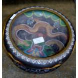 CHINESE CLOISONNÉ BOWL ON STAND