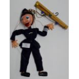 A VINTAGE PELHAM PUPPET MODELLED AS A POLICEMAN WITH MOVING MOUTH