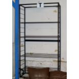 METAL SHELF UNIT