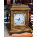 WOODEN BRACKET STYLE MANTEL CLOCK