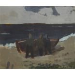 [§] EVERT FÄRHM (SWEDISH 1901-1971) AFTER THE STORM Signed and dated '49, oil on board 45cm x