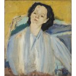 [§] DAVID BOMBERG (BRITISH 1890-1957) PORTRAIT OF ANNIE LOU STAVELEY Signed and dated 1938, oil on