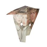 [§] JIM LAMBIE & MARTIN BOYCE (SCOTTISH CONTEMPORARY) MASK (BUCKS FIZZ) Folded card 27cm x 23cm (