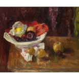 [§] MARY NICOL NEILL ARMOUR R.S.A., R.S.W. (SCOTTISH 1902-2000) STILL-LIFE WITH RUSSET APPLES Signed
