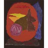 [§] JOHN HOYLAND R.A. (BRITISH 1934-2011) MIBI Signed, inscribed and dated 22-11-83 verso, acrylic