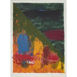 [§] JOHN HOYLAND R.A. (BRITISH 1934-2011) UNTITLED (FROM 'THE 8TH STREET SERIES') Signed and