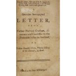 [1745 Jacobite Rebellion]A Genuine Intercepted Letter from Father Patrick Graham, Almoner and