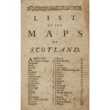 [Kitchin, Thomas][Geographia Scotiae: being new and correct maps of all the counties and islands