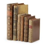 French and Latin books, a collection of 6, including Cluverius, Philippus.Introductionis in