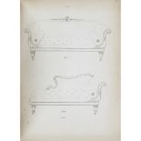 [Smee, William][Designs of Furniture... London, 1850?] 4to, 275 plates only of 325, contemporary