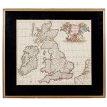 DANCKERTS, THODORUS NOVISSIMA ET ACCURATISSIMA TOTIUS ANGLIAE, SCOTIAE ET HIBERNIA: MAP OF SCOTLAND,