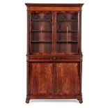 A SCOTTISH REGENCY MAHOGANY BOOKCASE, ATTRIBUTED TO WILLIAM TROTTER, EDINBURGH EARLY 19TH CENTURY