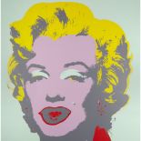 SUNDAY B. MORNING CLASSIC MARILYNS Portfolio of 10 colour silkscreens, with certification from