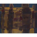 [§] BET LOW A.R.S.A, R.S.W. (SCOTTISH 1924-2007) SHADOWS (1960) Signed, studio stamped verso, oil on