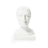 [§] SIR EDUARDO PAOLOZZI K.B.E., R.A., H.R.S.A. (SCOTTISH 1924-2005) CLASSICAL HEAD Plaster 10cm x