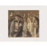 [§] HENRY MOORE O.M., C.H. (BRITISH 1898-1986) TWO HEADS - 1981 Signed and inscribed 'e/a,' colour