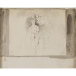 [§] KEITH VAUGHAN (BRITISH 1912-1977) FEMALE FIGURE, 1943 Studio stamp (lower right), pencil on