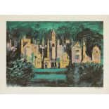 [§] JOHN PIPER (BRITISH 1903-1992) HARLAXTON MANOR Signed and number 25/100 in pencil to margin,