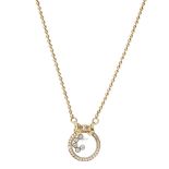 A contemporary 'Happy Diamonds' pendant, Chopardthe pendant of circular outline set with a border of