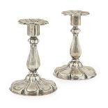 A Pair of Swedish Candlesticks