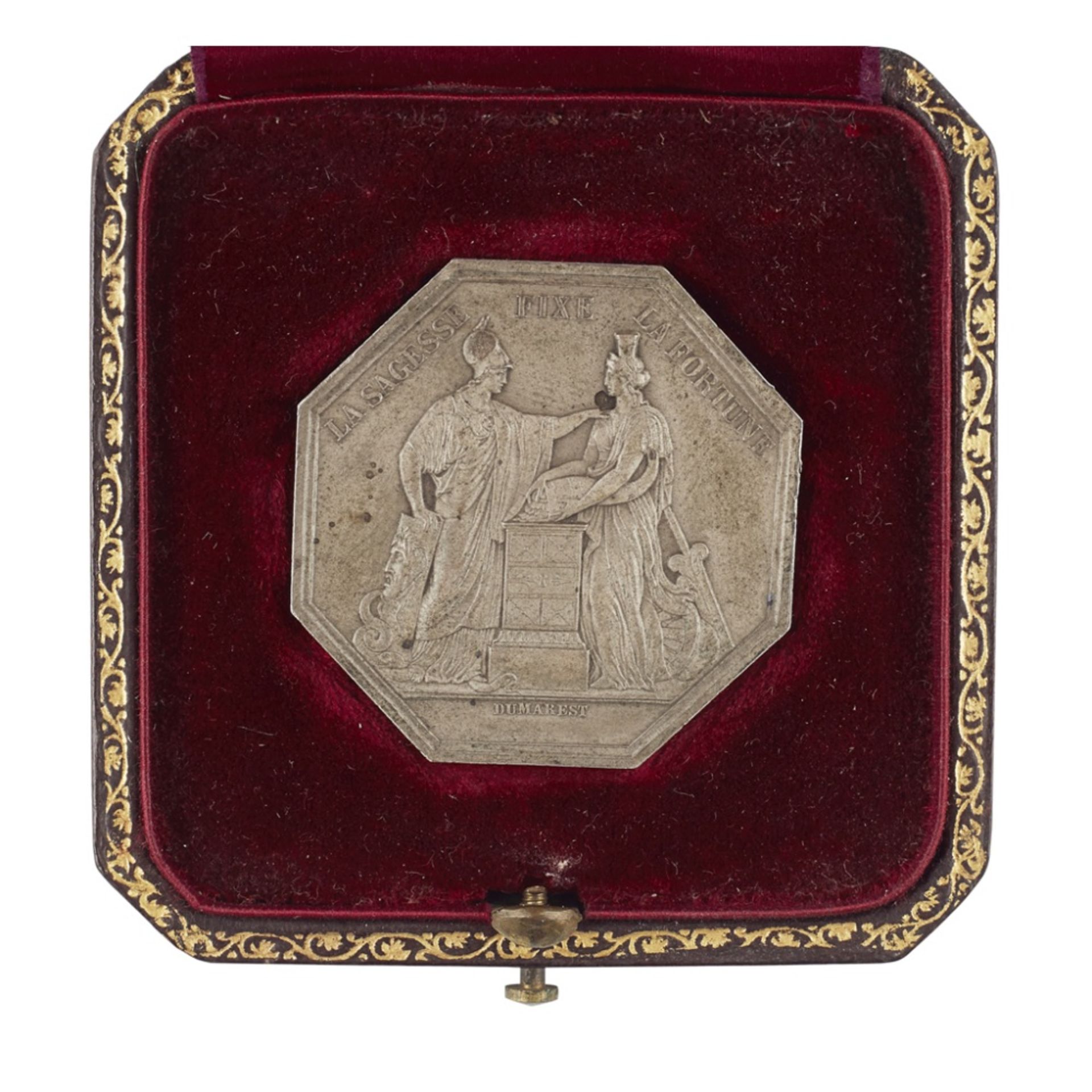 Golfing and French Exhibition medalsSt Cloud Country Club bronze medal, engraved with date 2 Juillet - Image 2 of 4