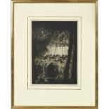 [§] DAME LAURA KNIGHT D.B.E., R.A., R.W.S. (BRITISH 1877-1970) MERRY-GO-ROUND Etching, signed 28.5cm