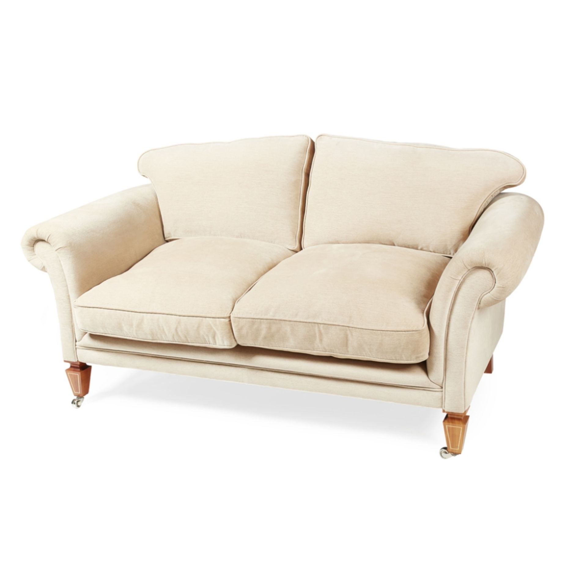 DAVID LINLEY, LONDON, UPHOLSTERED SOFA, MODERN