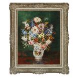 [§] MARGARET FISHER PROUT A.R.A. (BRITISH 1875-1963) STILL LIFE OF FLOWERS IN A JUG Signed and dated