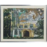 [§] JOHN PIPER C.H. (BRITISH 1903-1992) WALSOKEN, NORFOLK Signed and numbered 34/70, screenprint