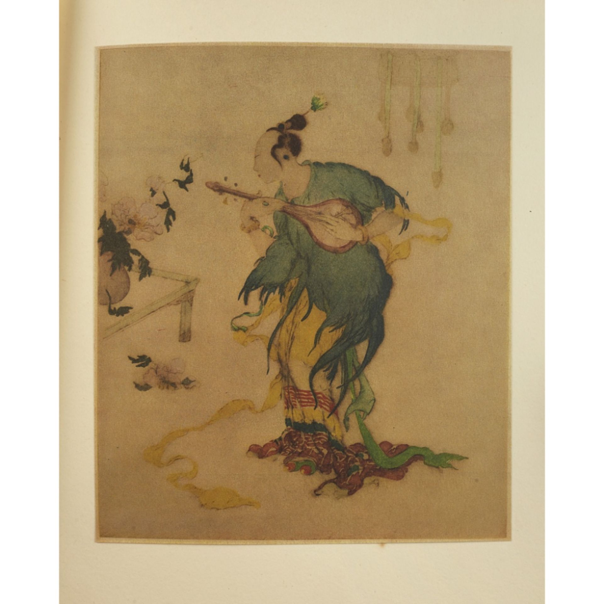 [§] ELYSE ASHE LORD (1900-1971) 'THE IMMORTALS NO.1' drypoint and coloured woodcut, artist's - Image 6 of 8