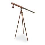 MARK IV FIELD ARTILLARY BRASS TELESCOPE, RYLAND & SON, LONDONEARLY 20TH CENTURY three draw brass