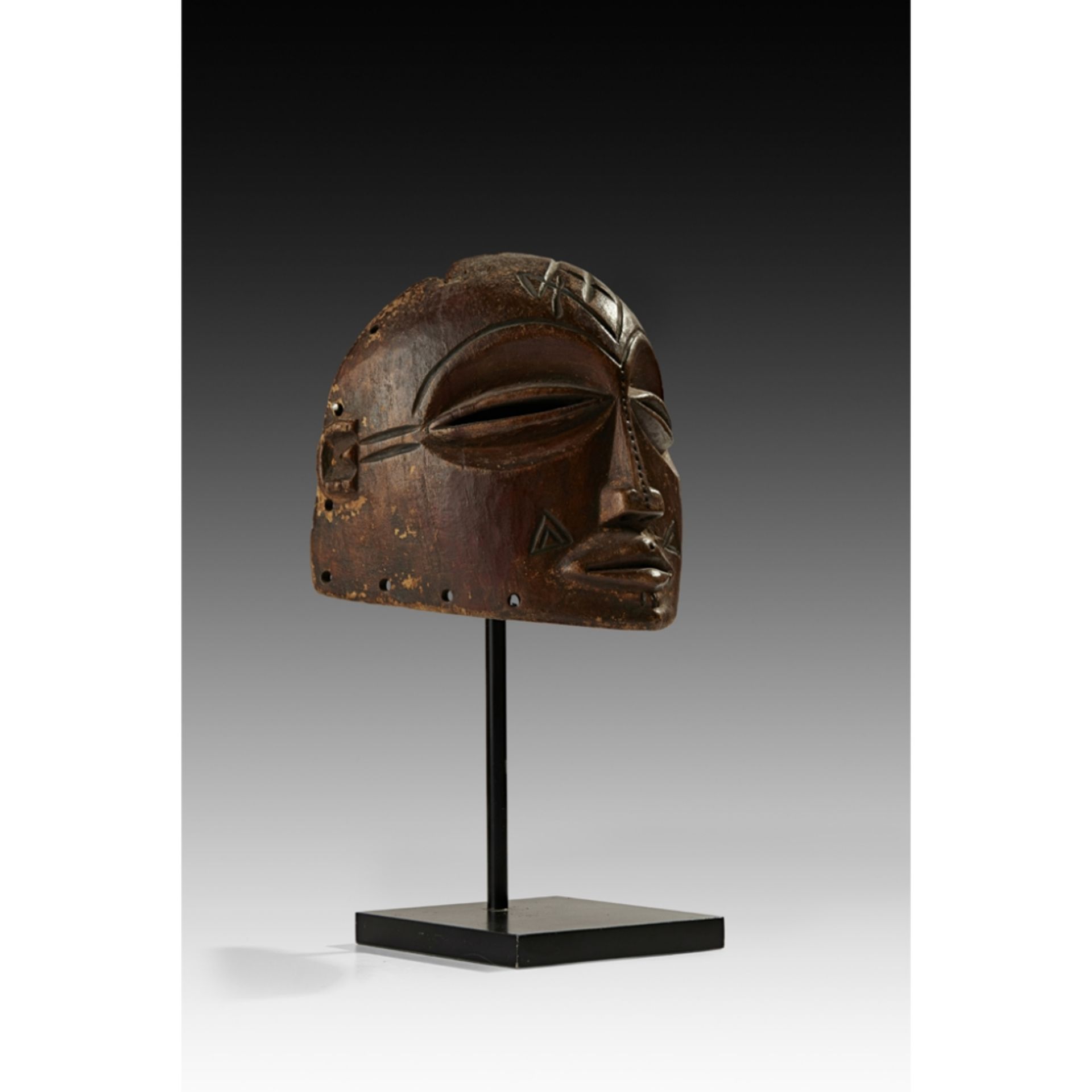 LUVALE MASK ZAMBIA 12cm high - Image 4 of 5