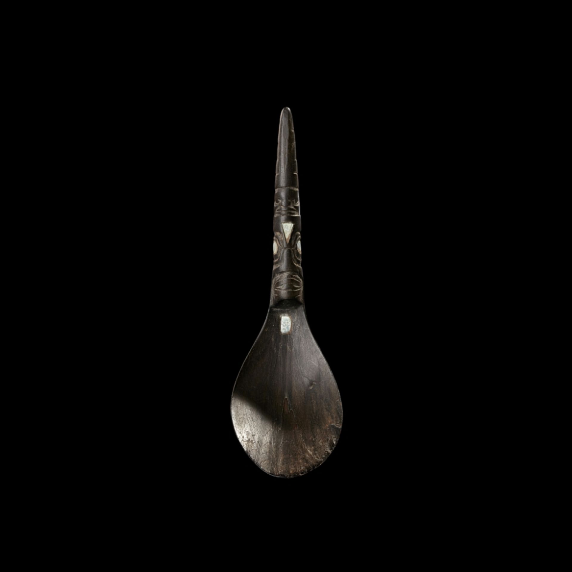 HAIDA SPOON NORTHWEST COAST 16cm tall