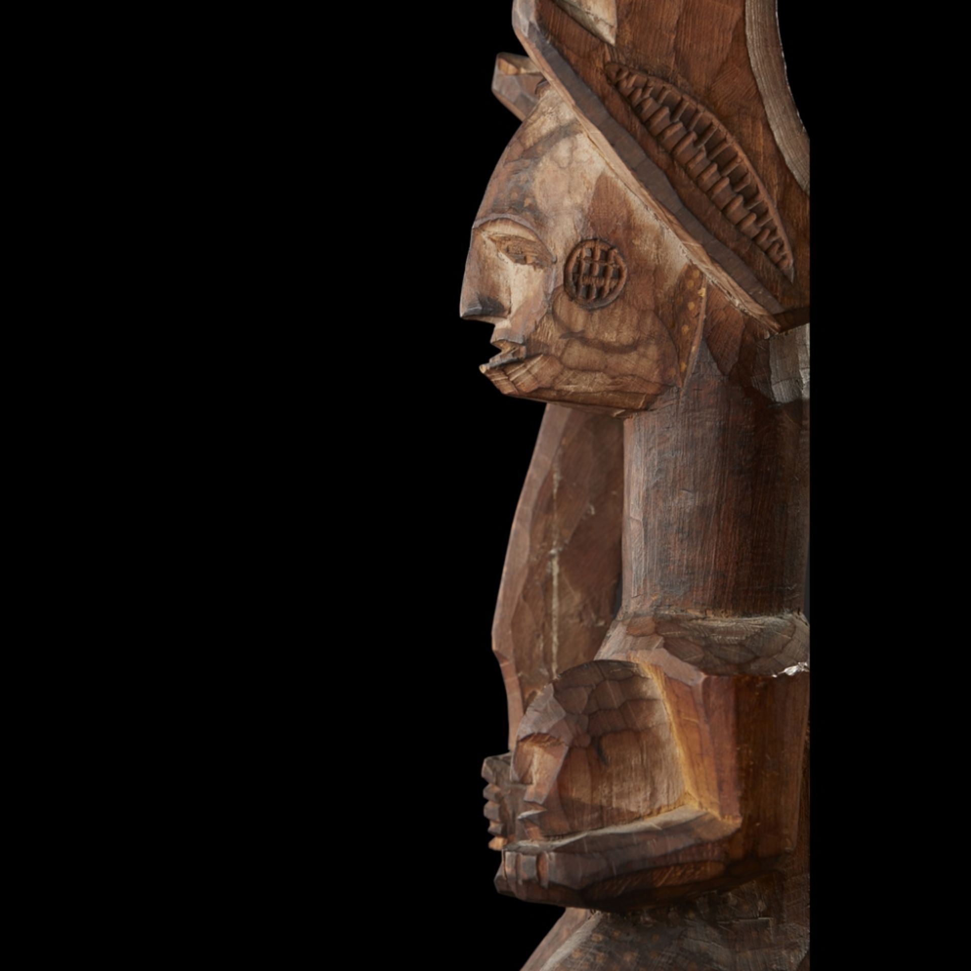 IGBO IKENGA FIGURE NIGERIA 49.5cm high - Image 2 of 6