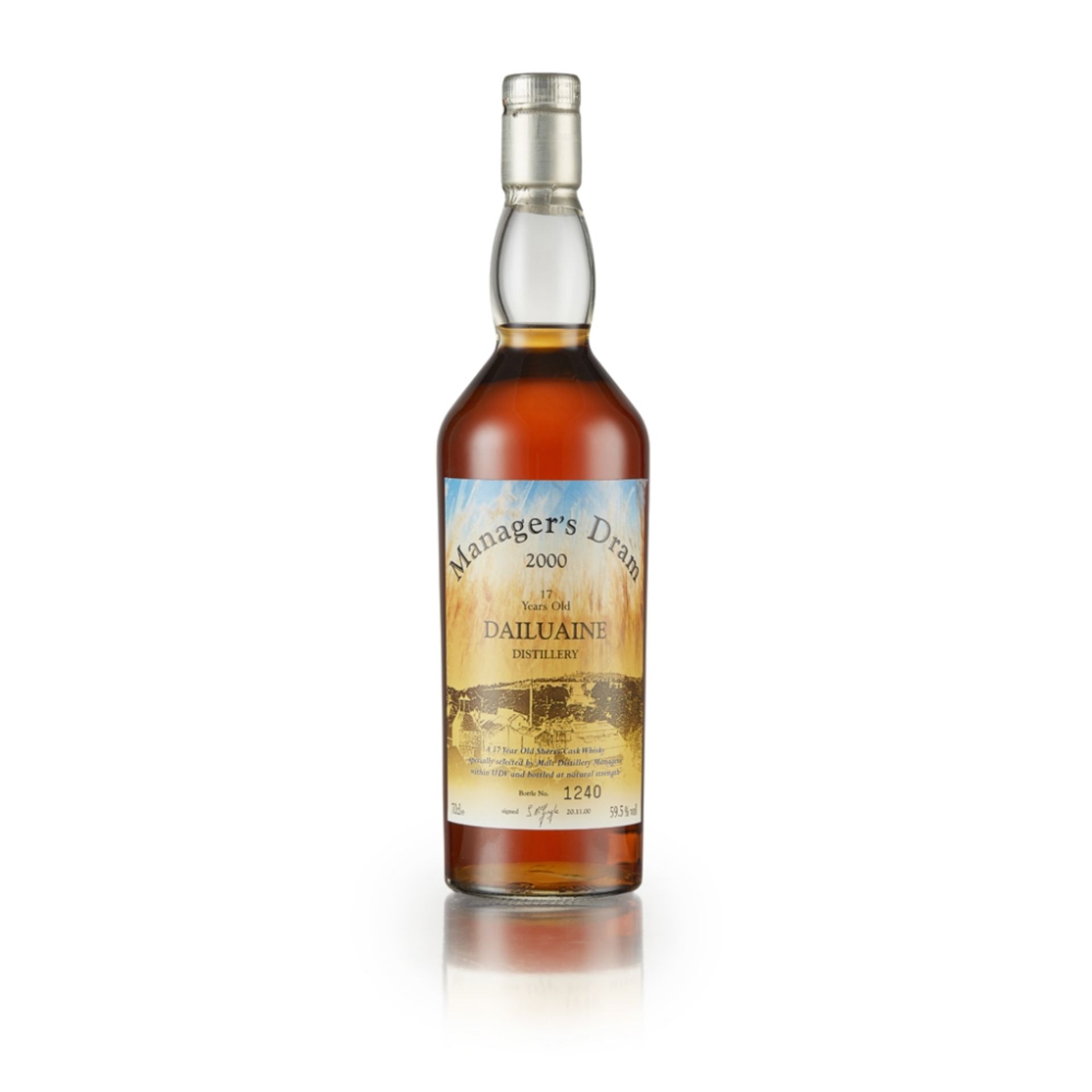 DAILUAINE 17 YEAR OLD - THE MANAGER'S DRAM DISTILLERY ACTIVE matured in sherry casks, bottle
